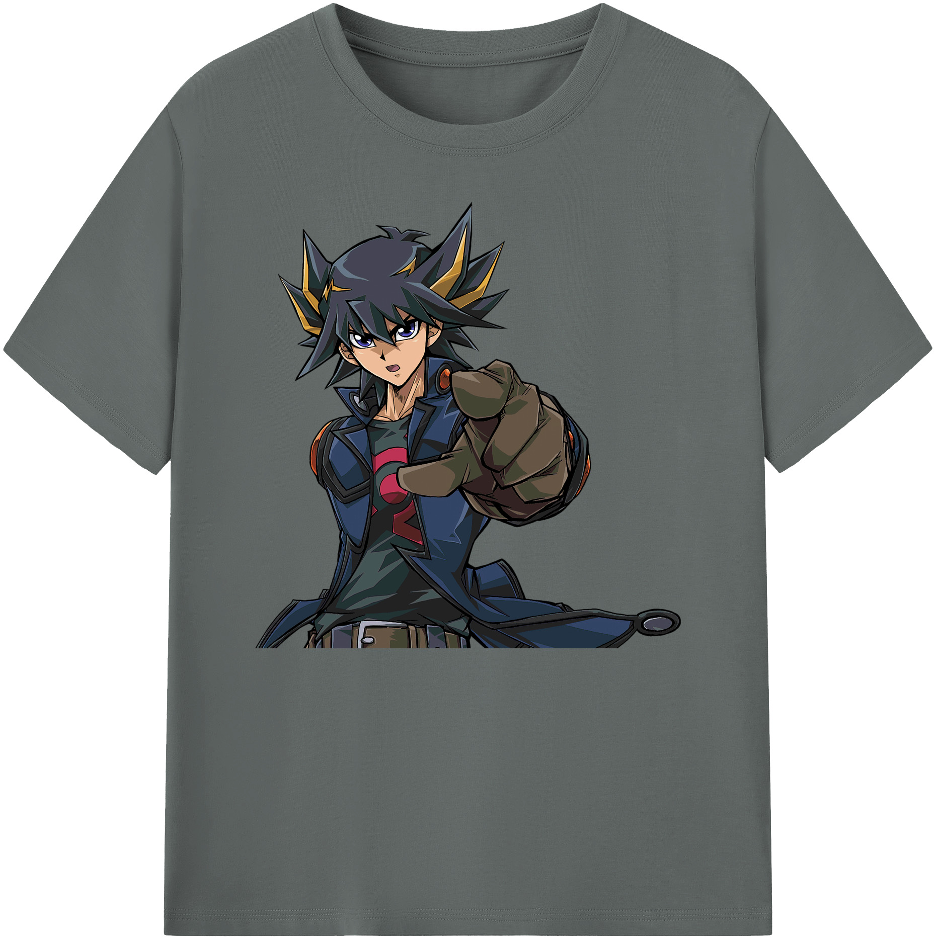 （画像用） 遊☆戯☆王 Yu-Gi-Oh! 綿100％ メンズ半袖Tシャツ｜肌触りやわらか＆通気性